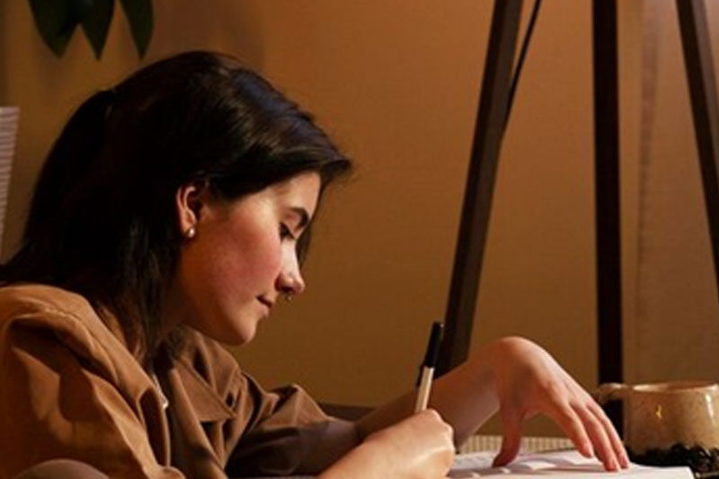 Reusable Writing Green Diary / Pad